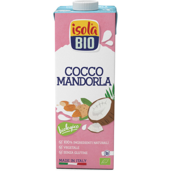 Bebida Isolabio Coco Com Amêndoa Bio 1 litro