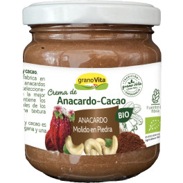 Granovita Crema De Anacardo Con Cacao Bio 175 G
