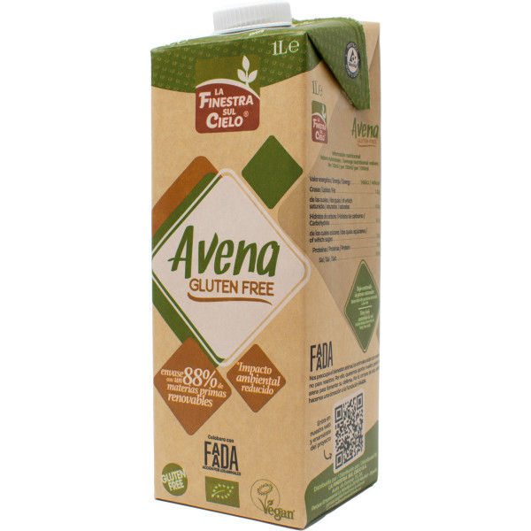 Finestra Box 6 Bio Bevanda di Avena Senza Glutine 1l