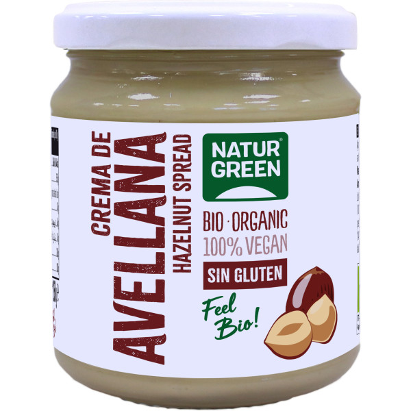 Naturgreen Crema De Avellanas 100% Bio 250 G