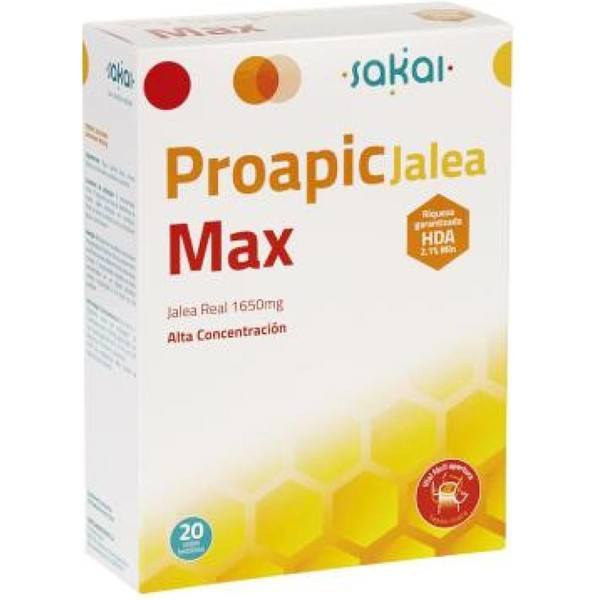 Sakai Proapic Jalea Max 20 Viales