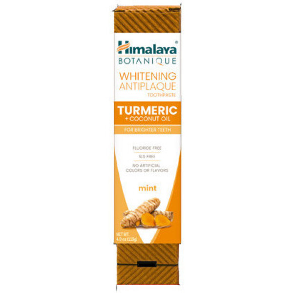 Himalaya Herbals Healthcare Botanique Dentifrice Blanchissant Curcuma + Ac Coco