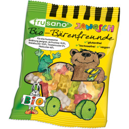 Frusano Gummy Bears Sem Gelatina 50 Gr