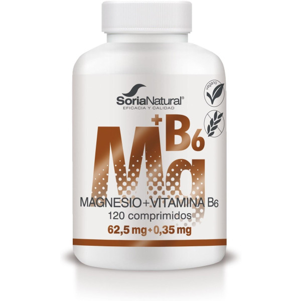 Soria Natural Magnesium + Vit B6120 Comp X 1550 Mg Prolonged Lib