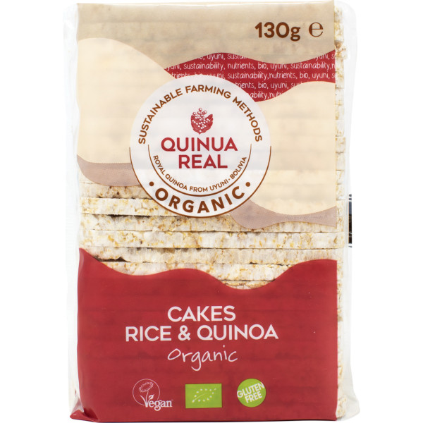 Quinoa Real Panquecas Quinoa Real E Arroz Orgânico 130g