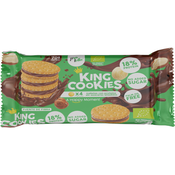 Biscotti Protella King Cookie 70gr. 18% di proteine