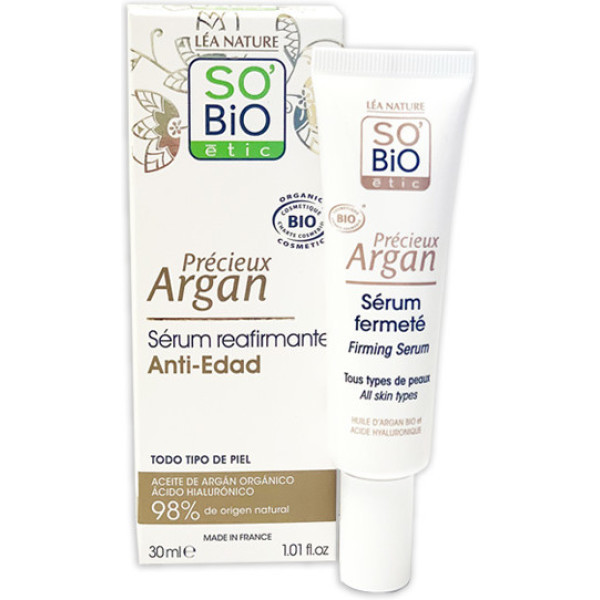Sobio Sérum Anti-âge Raffermissant Acide Hyaluronique & Arg