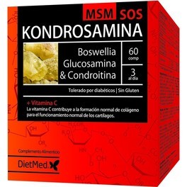 Dietmed Kondrosamine Msm Sos 60 Comp