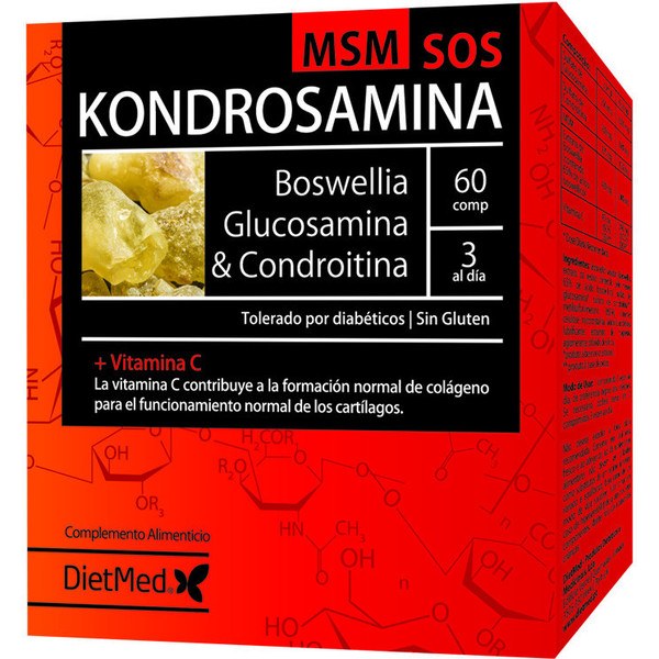 Dietmed Kondrosamina Msm Sos 60 Comp