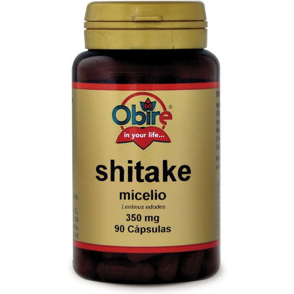 Obire Shiitake 350 Mg 90 Caps