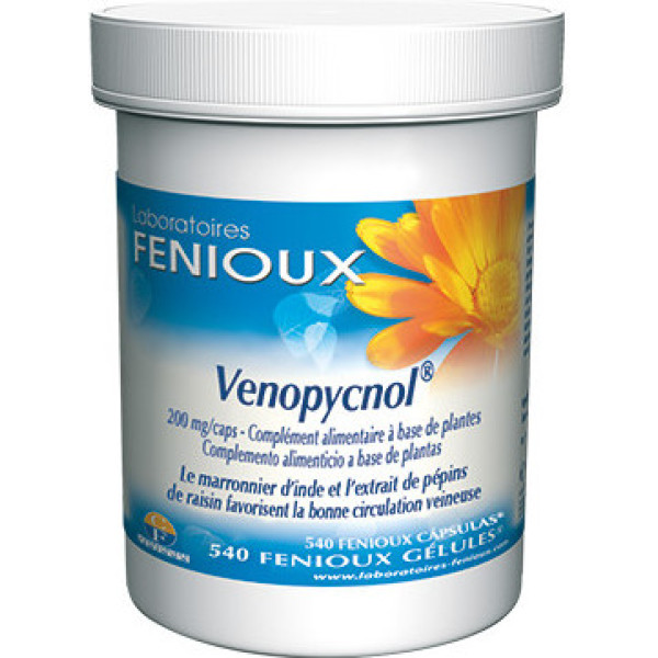 Fenioux Venopycnol 540 Gélules