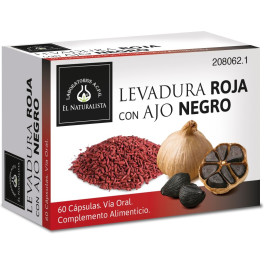 El Naturalista Levure de Riz Rouge + Ail Noir 60 Caps