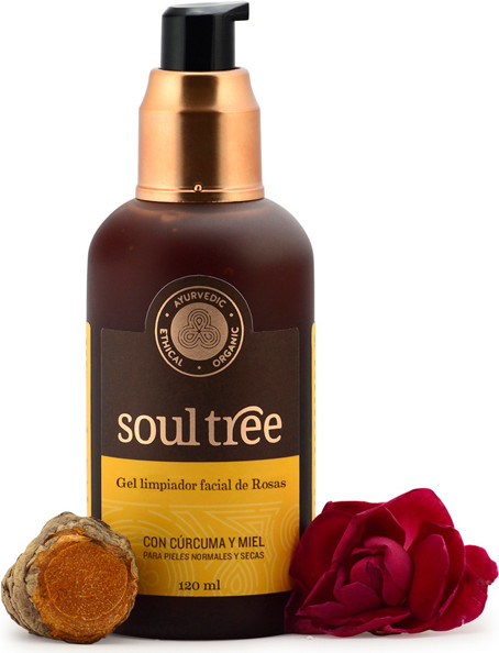 Soultree Curcuma Rose Gel Nettoyant Visage 120 Ml-image