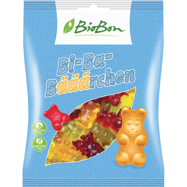 Biobon Gummibärchen Bonbons mit Bio-Fruchtsaft
