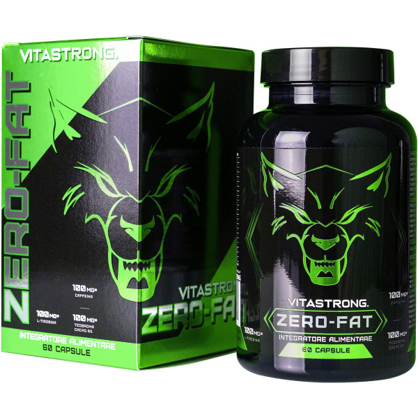 Vitastrong Zéro gras. Brûleur de graisse puissant pour perdre du poids. Thermogénique drainant énergisant pour la perte de graisse. Pour hommes