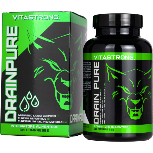 Vitastrong Detox Sport Drainant. Drainpure efficace et amincissant. Pour la perte de poids. Dépuratif Et Diurétique. Éliminer les toxines