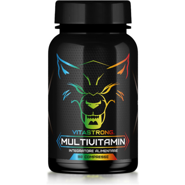 Vitastrong Multivitamin ? Suplemento Multivitámico Completo ? Super Eficaz ? Fortalece Sistema Inmunario. 90 Tabletas