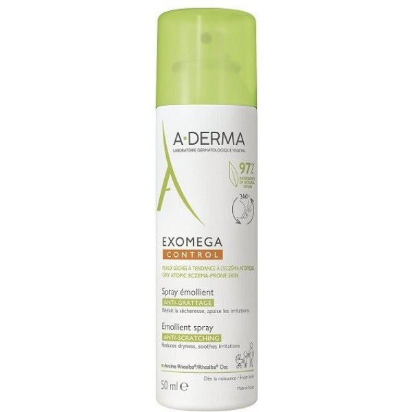 A-derma Exomega Control Spray 50 Ml Unisex