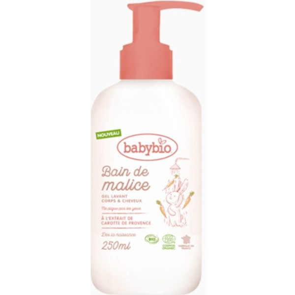 Babybio Gel de Bain - Cheveux & Corps 250ml