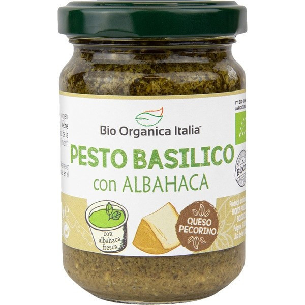 Bio Organica Italia Pesto Albahaca Pecorino 130 Gr