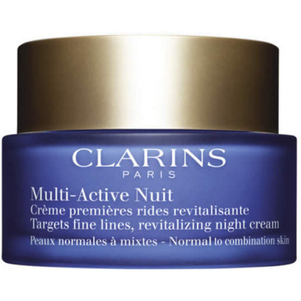 Clarins Multi-active Night Light Cream Alle Huiden 55 Ml Man