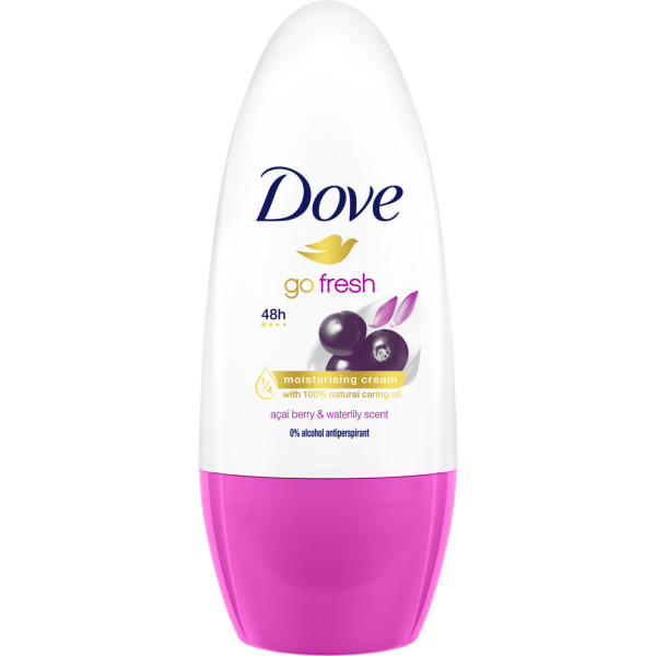 Dove Go Fresh Acai Berry & Waterlily Deodorante Roll-on 50 Ml Unisex
