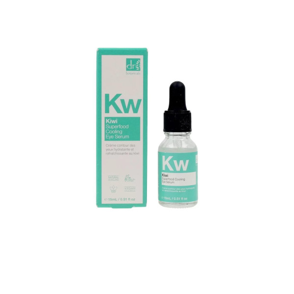 DR Botanicals Kiwi Refriamiento y crema de ojos de contorno hidratante 15 ml