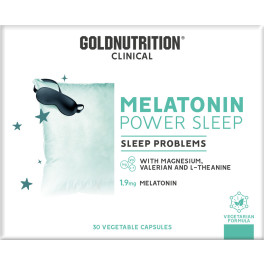 Goldnutrition Clinical Melatonina Power Sleep 19 Mg 30 Caps