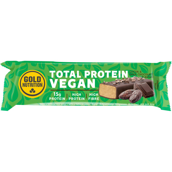 Goldnutrition Total Protein Veganer Riegel 1 Riegel X 46 Gr