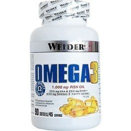 Weider Omega 3 90 Kps - EPA und DHA + Angereichert mit Vitamin E