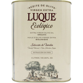 Luque Huile d'Olive Ecologique Ve Bidon 3 L