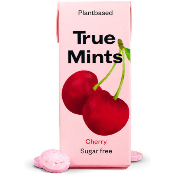 True Mints Caramelle Ciliegie Senza Plastica 13 Gr