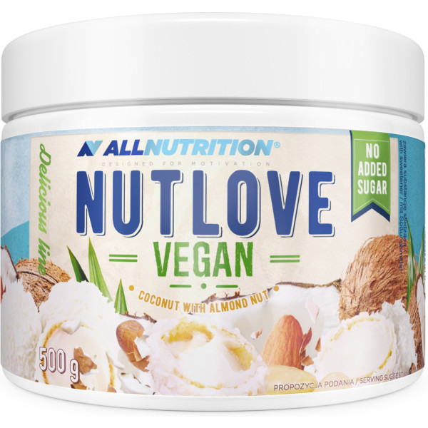 All Nutrition Almond and Coconut Cream Nutlove Vegan 500 Gr