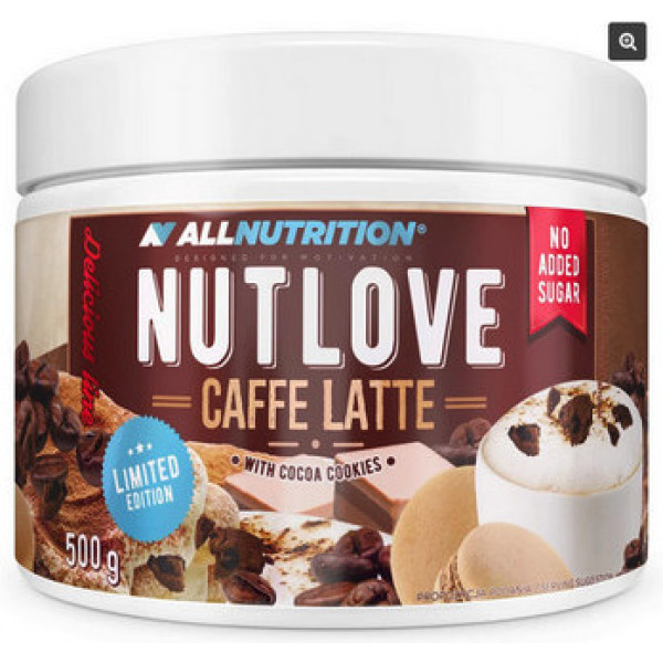 All Nutrition Sahnekaffee mit Milch Nutlove Cafe Late 500 Gr