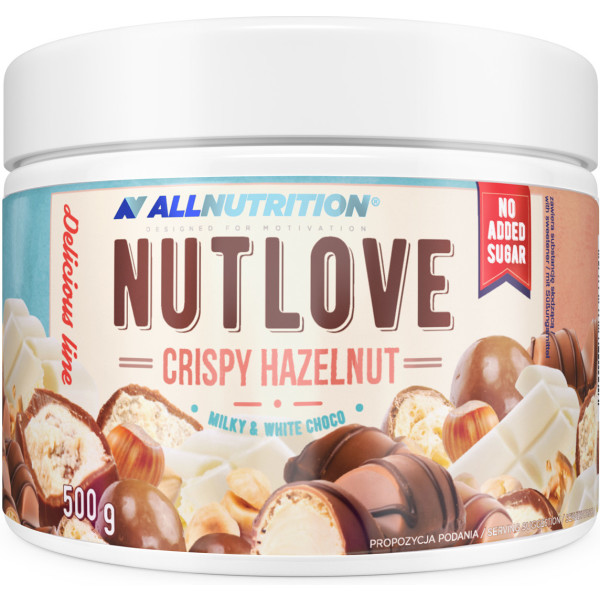 All Nutrition Crème au Chocolat aux Noisettes Nutlove Crispy 500 Gr