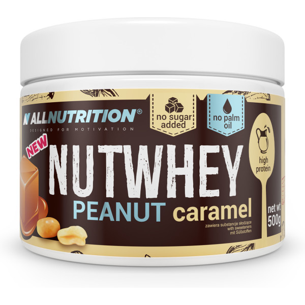 All Nutrition Crema al Cioccolato con Caramello Nutwhey 500 Gr