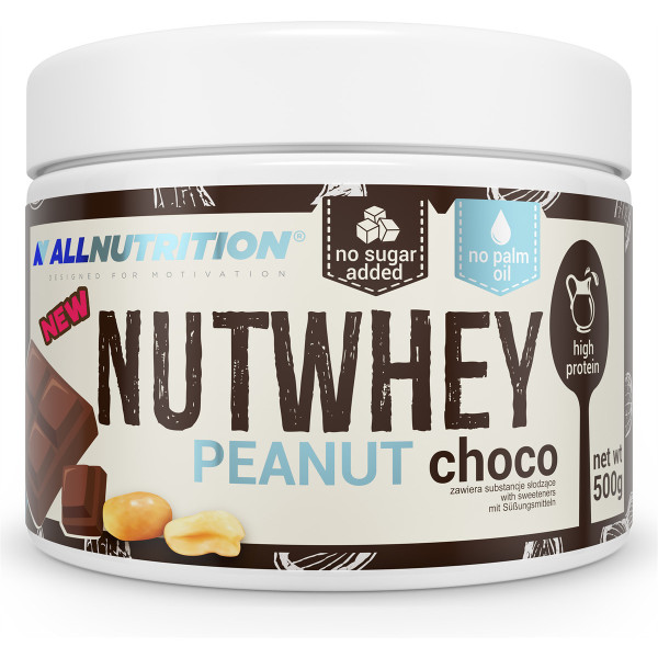 All Nutrition Schokoladencreme mit Erdnuss-Nussmolke 500 Gr