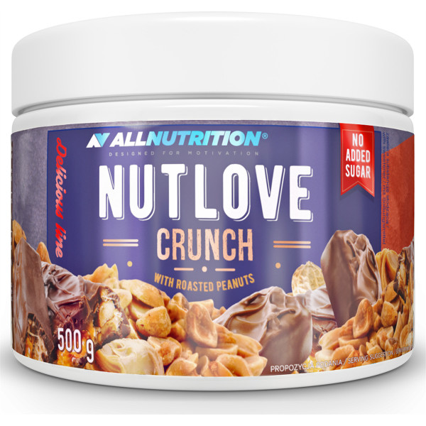 All Nutrition Nutlove Crunch Chocoladeroom 500 Gr