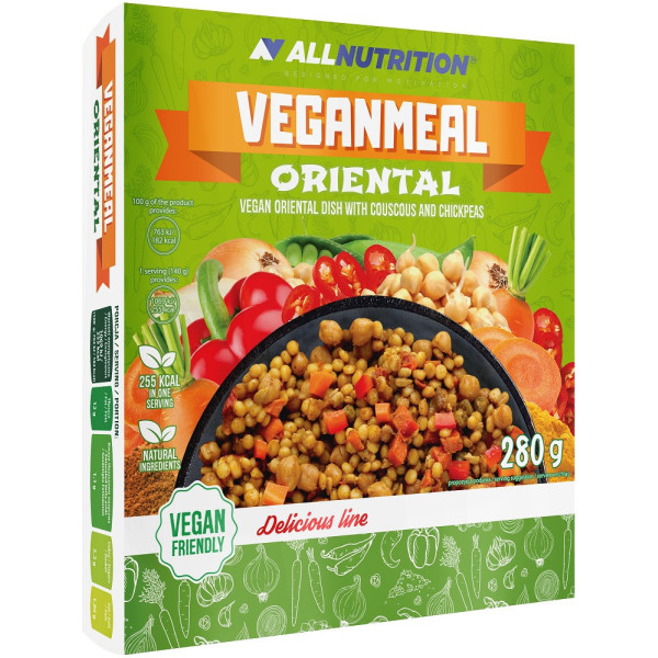 All Nutrition Couscous Oriental Recept Veganmeal Oriental 280 Gr
