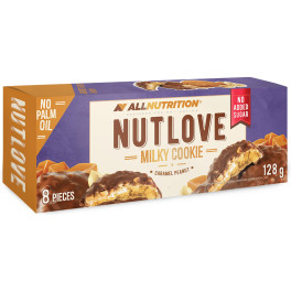 All Nutrition Galletas Chocolate Caramelo Nutlove Milk 128 Gr