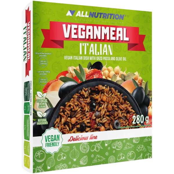 All Nutrition Pasta Orzo Italiaans Recept Veganmaaltijd Italiaans 280 Gr