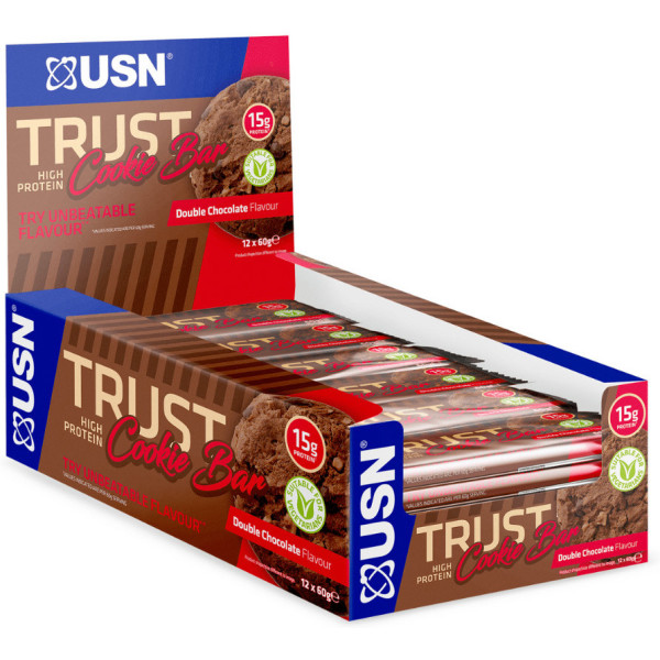 Usn Trust Cookie Bars 12 Units X 60 Gr