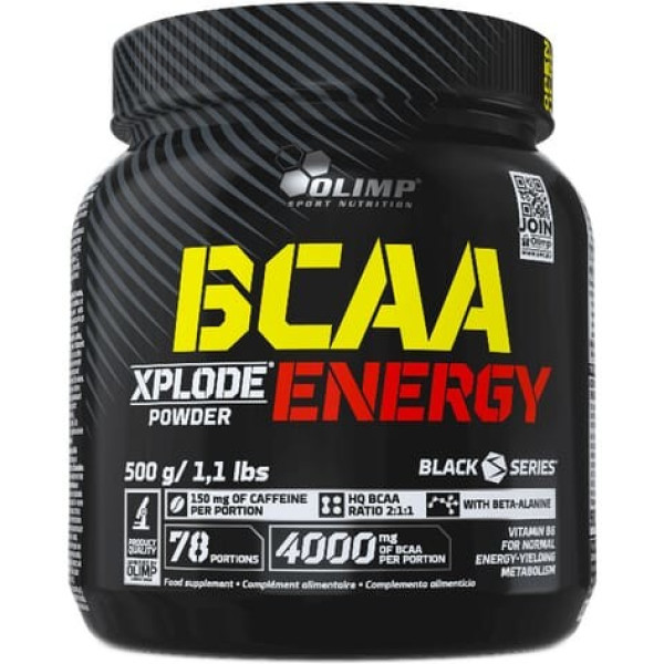 Olimp BCAA Xplode Poudre Energy 500 Gr