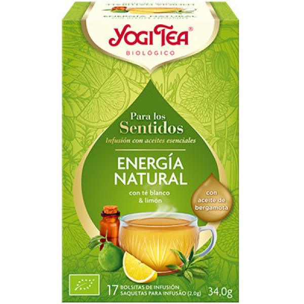 Yogi Tea Para Los Sentidos Energia Natural 17 Filt