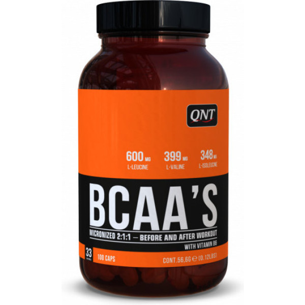 Qnt Nutrition BCAA\'s + Vit.b-6 100 Caps