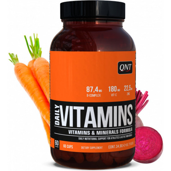 Qnt Nutrition Vitamines Quotidiennes 60 Caps