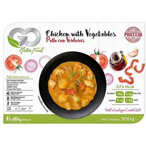 Natur Food Chicken With Vegetables 300 Gr