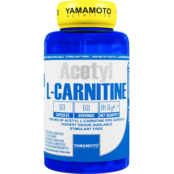Yamamoto Acetyl L-carnitine 1000 mg 60 doppen