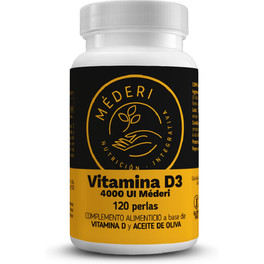 Méderi Nutrição Integrativa Vitamina D3 4000 Iu 120 Pérolas