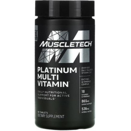 Muscletech Platinum Multivitamine 90 Caps